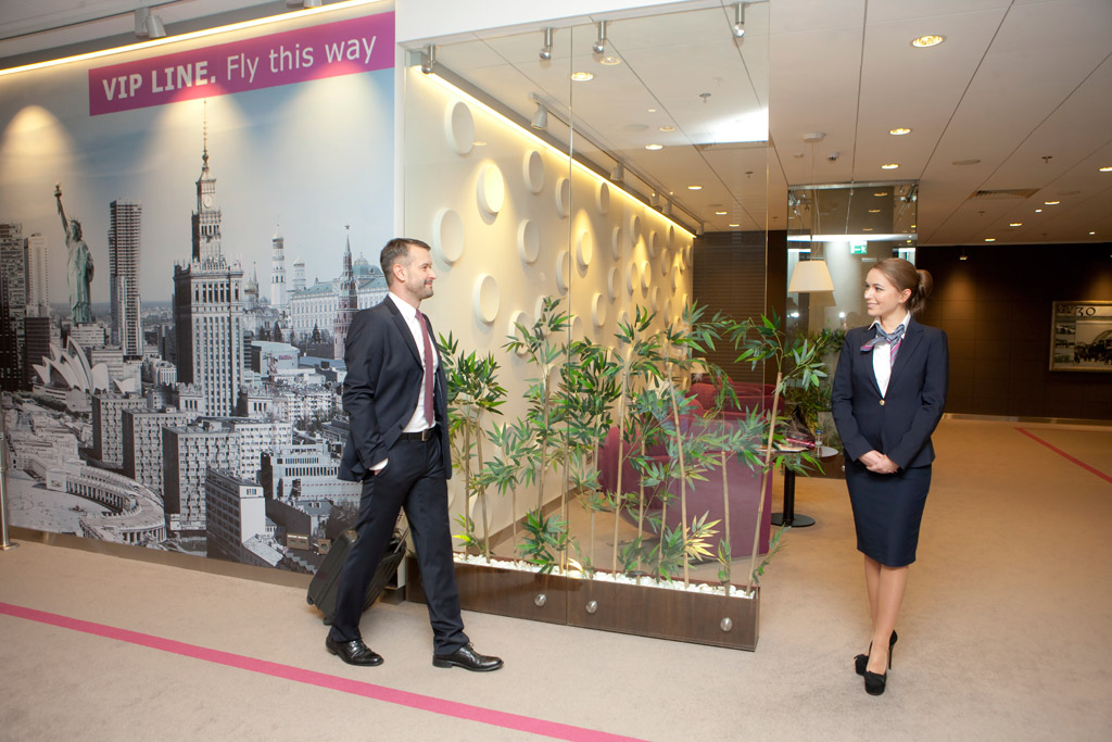 VIP Line in Warsaw Chopin Airport